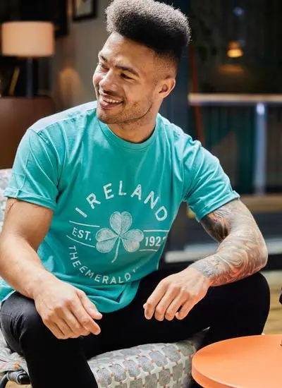 Ireland Est. 1922 Shamrock T-Shirt